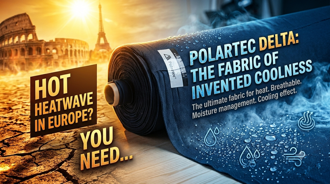Why Polartec® Delta™ OR Is One of the Best Cooling Fabrics for Hot Summer Weather