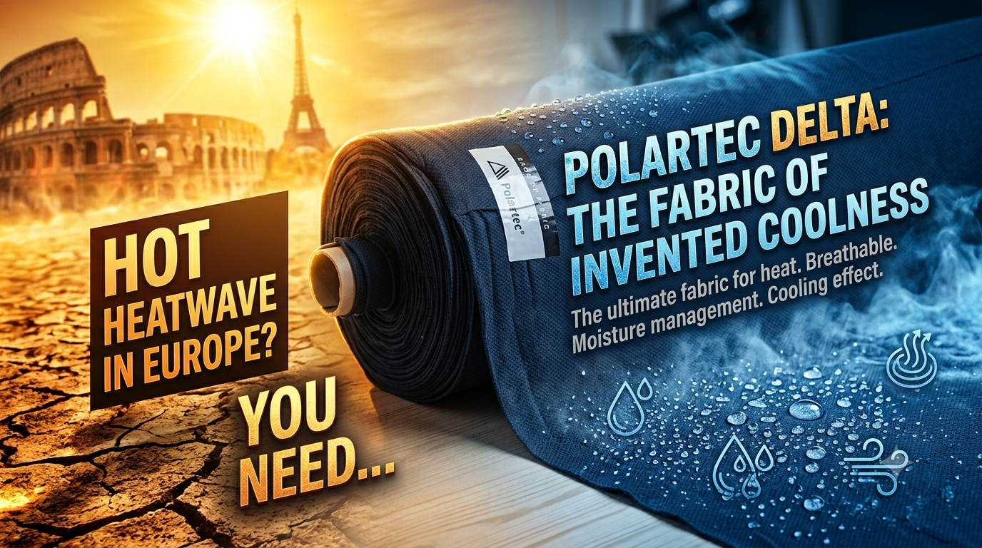 Why Polartec® Delta™ OR Is One of the Best Cooling Fabrics for Hot Summer Weather