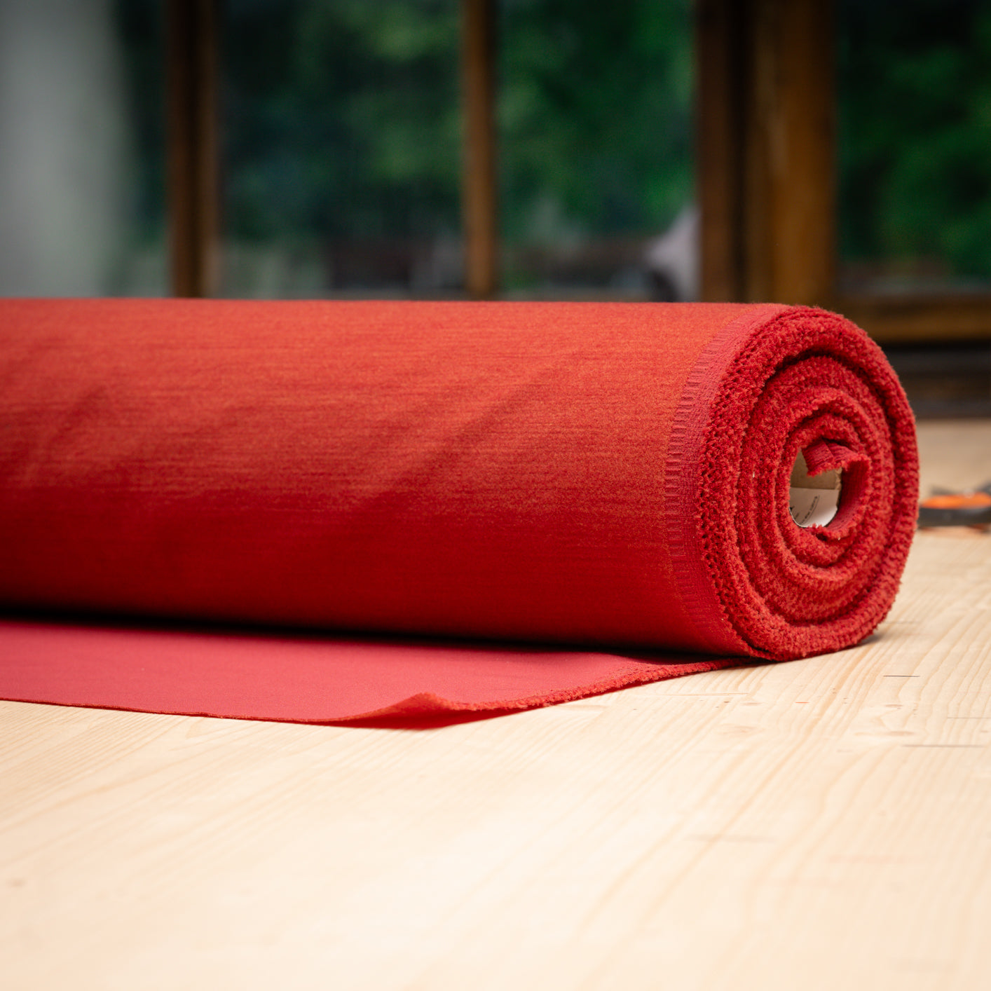 Schoeller Switzerland | naturetec Wool Softshell Fabric - RED