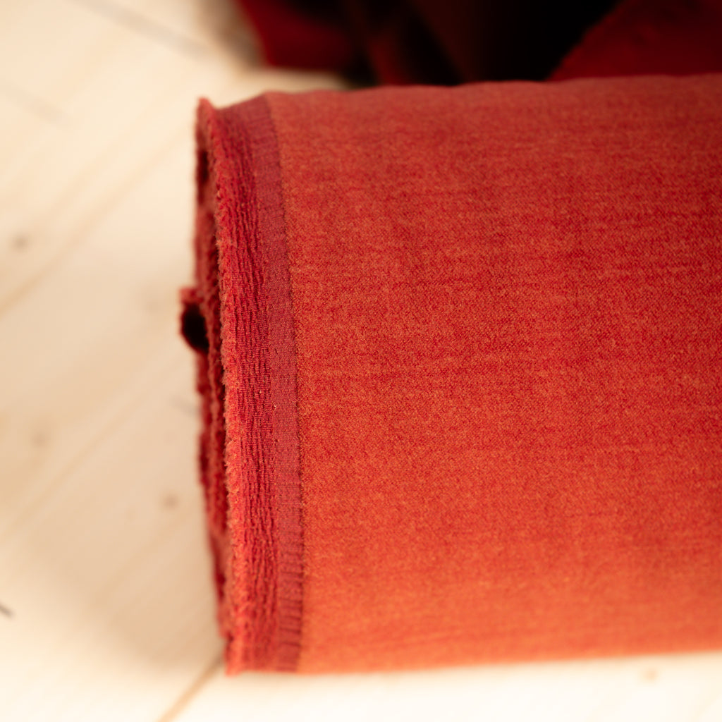 Schoeller Switzerland | naturetec Wool Softshell Fabric - RED