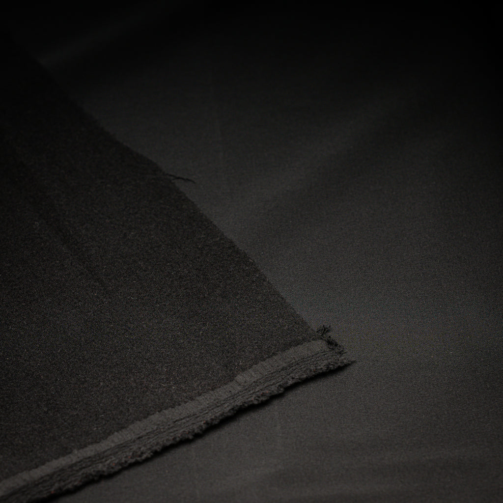 Schoeller Switzerland | naturetec Wool Softshell Fabric - Black