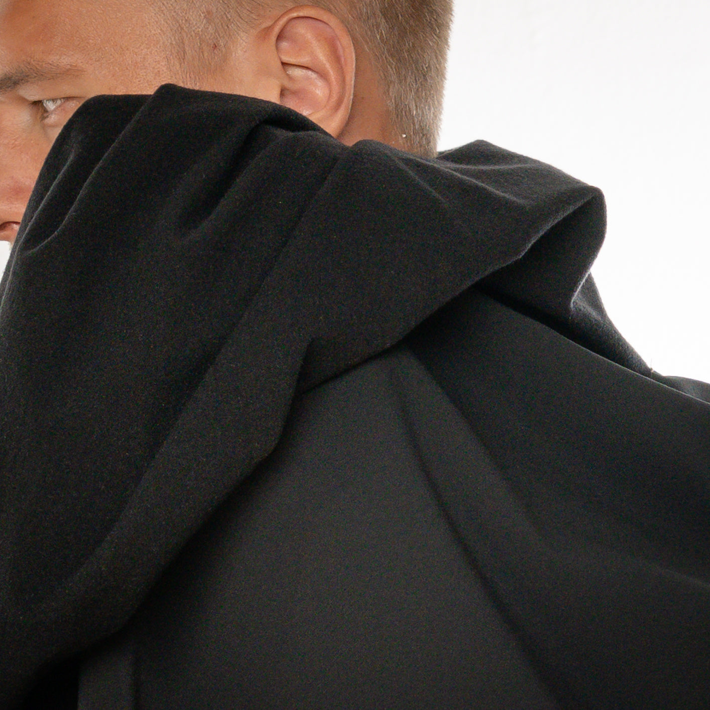Schoeller Switzerland | naturetec Wool Softshell Fabric - Black