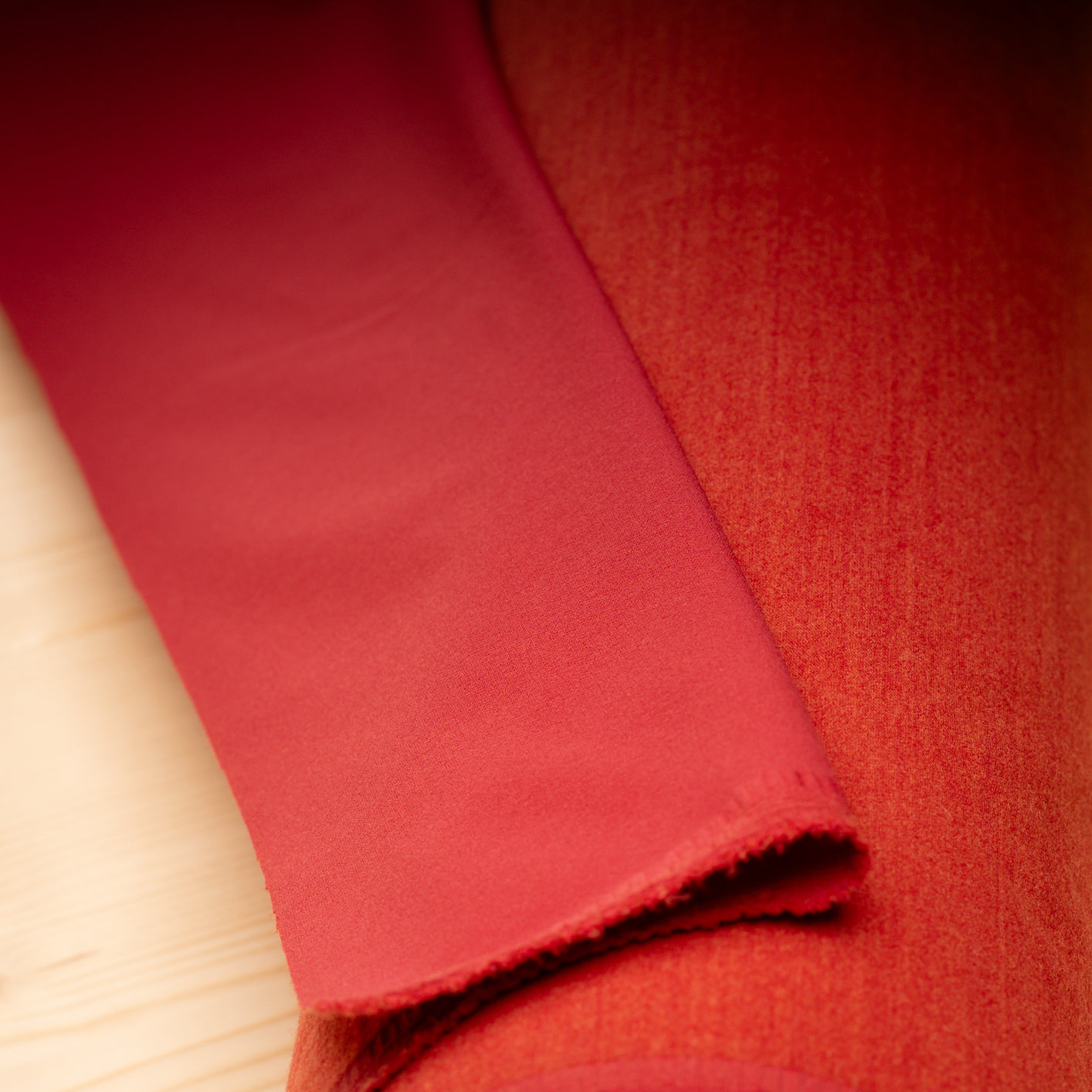 Schoeller Switzerland | naturetec Wool Softshell Fabric - RED