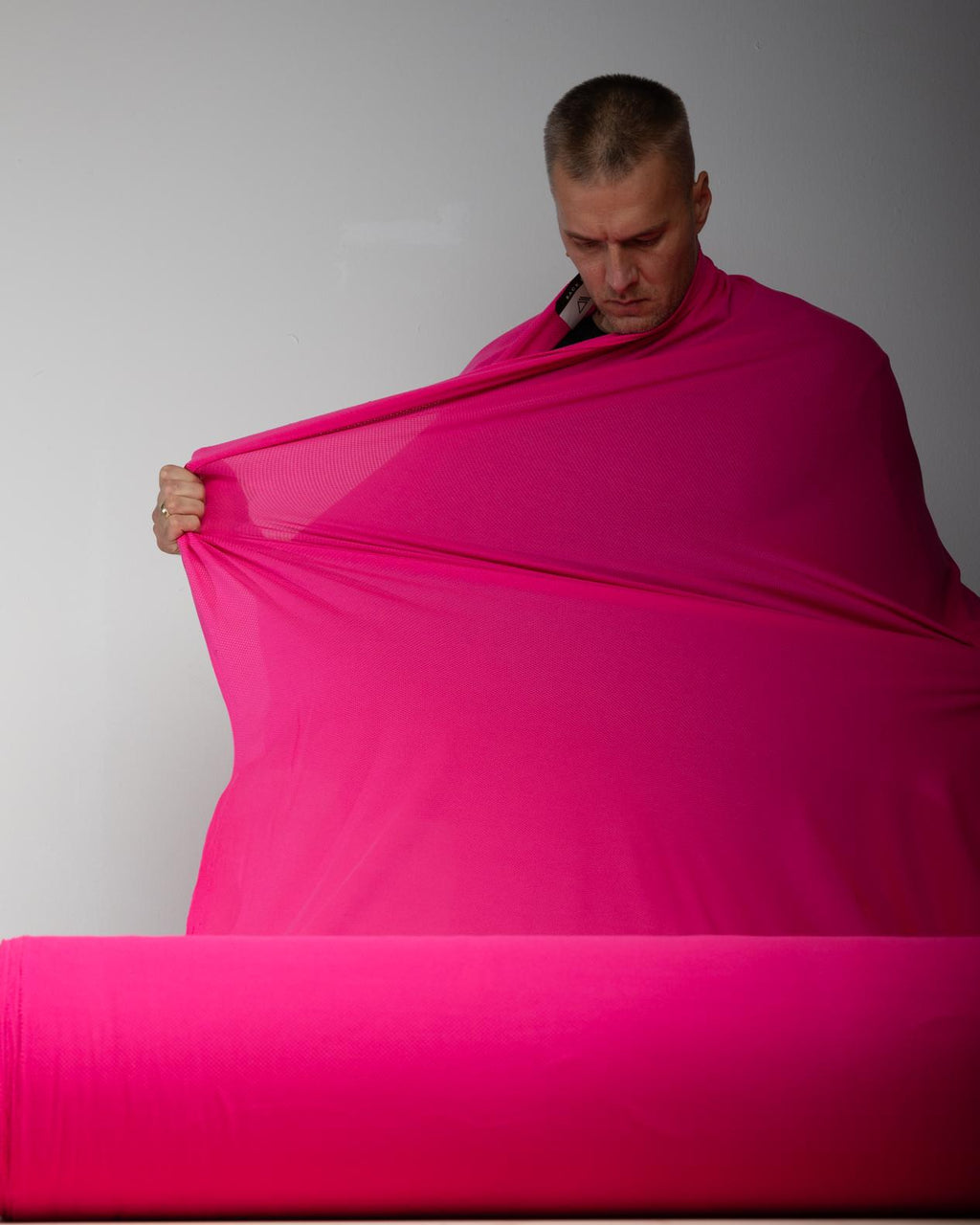 Polartec Delta OR Pink | Lightweight Cooling Mesh |Sold by the Full Meter