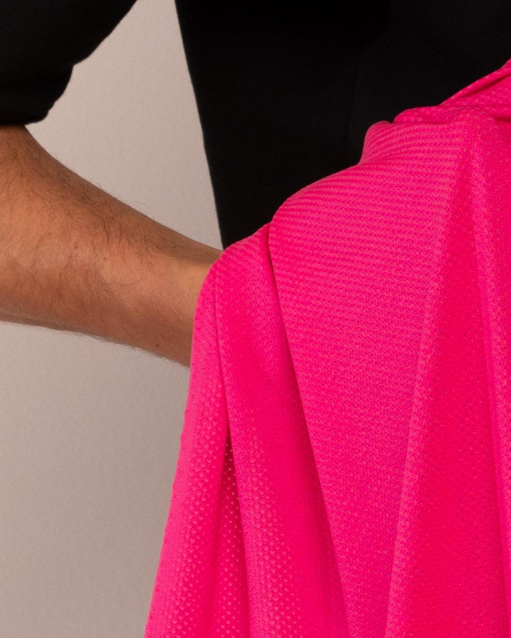 Polartec Delta OR Pink | Lightweight Cooling Mesh |Sold by the Full Meter