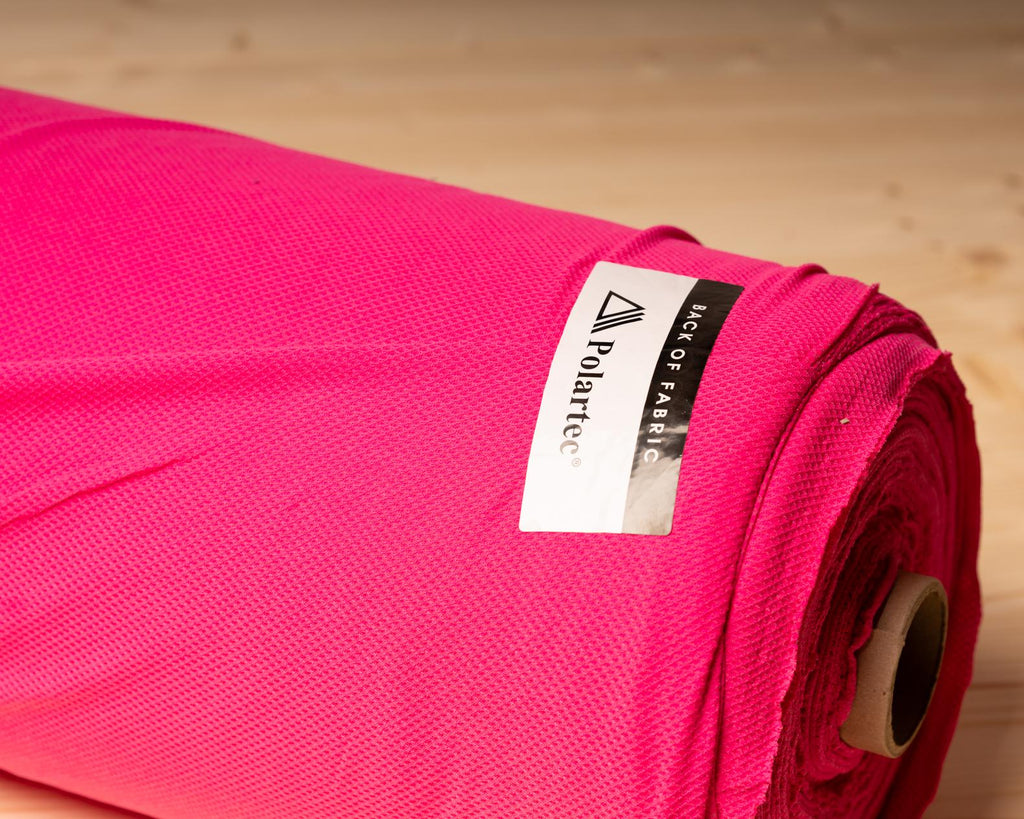 Polartec Delta OR Pink | Lightweight Cooling Mesh |Sold by the Full Meter