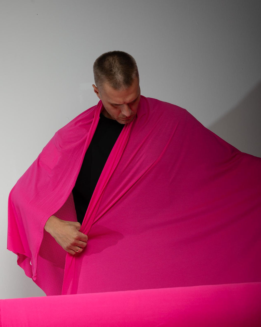 Polartec Delta OR Pink | Lightweight Cooling Mesh |Sold by the Full Meter