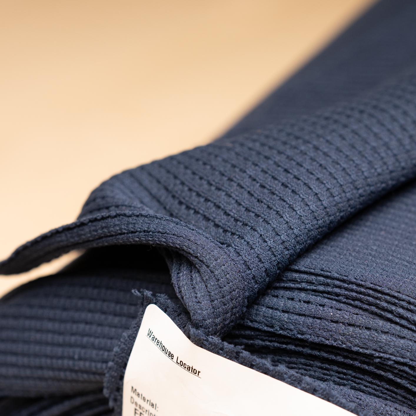 Polartec Power Dry Mesh Fabric by the Meter, Recycled Technical Blue Mesh for MYOG