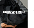 RARE Polartec Power Air™ -BLACK - This Fabric is Unique. Sold by the Meter