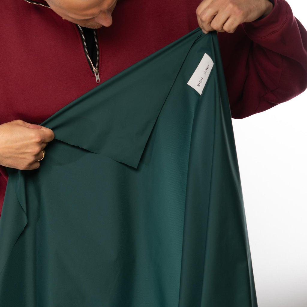 Japanese Technical Nylon Ripstop | 51gsm Lightweight DWR Windshell Fabric - green