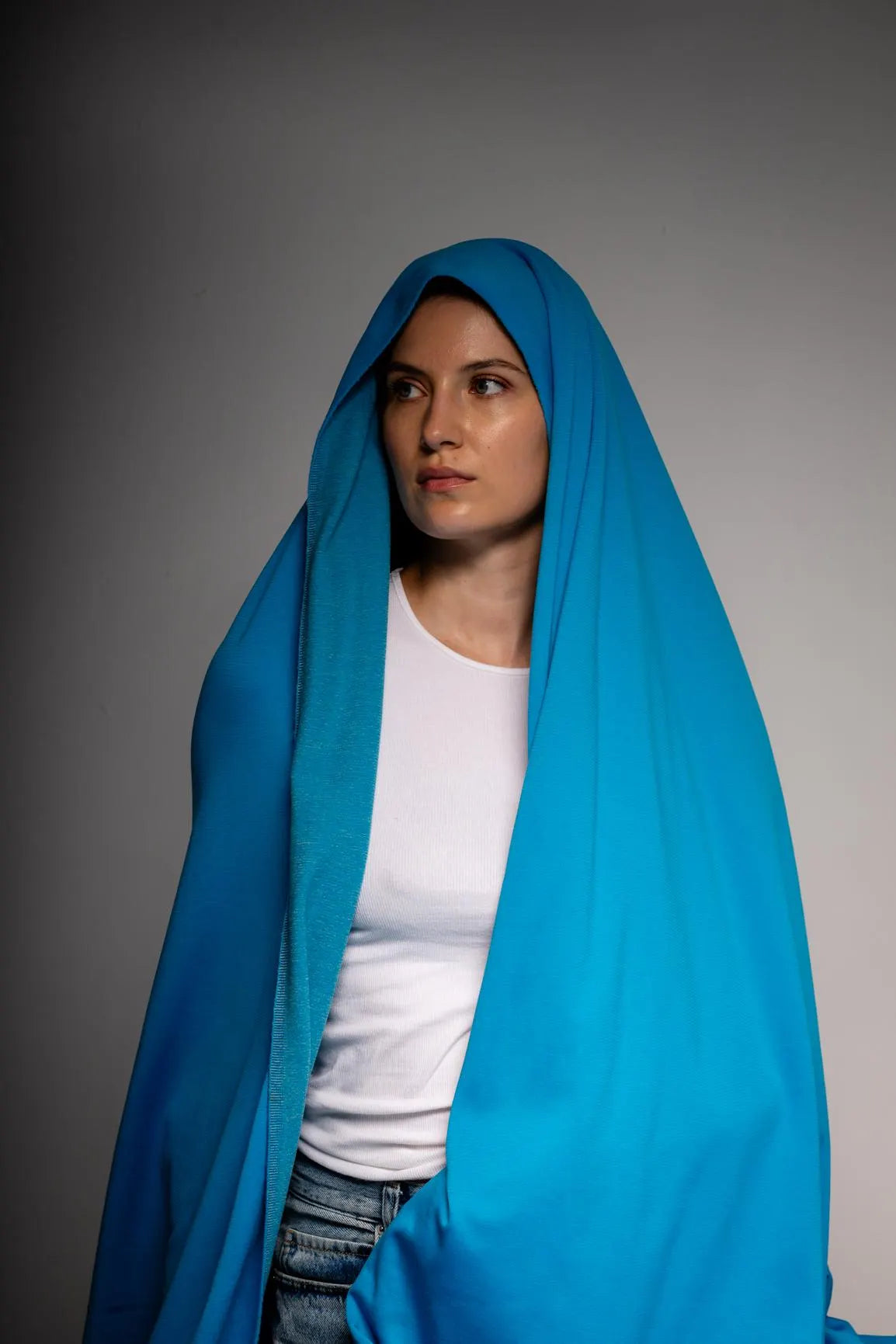 Technical Merino Fleece for Your DIY Projects - Grid Fabric by the Meter