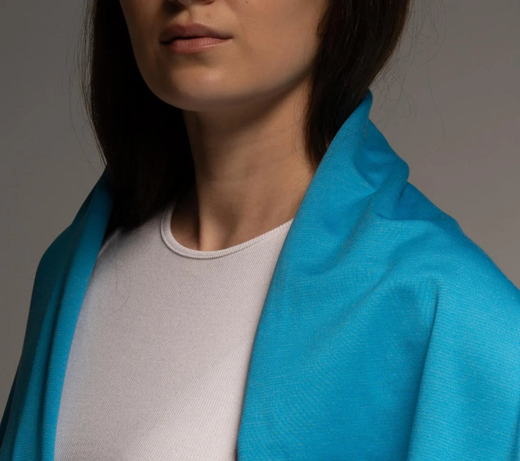 Technical Merino Fleece for Your DIY Projects - Grid Fabric by the Meter