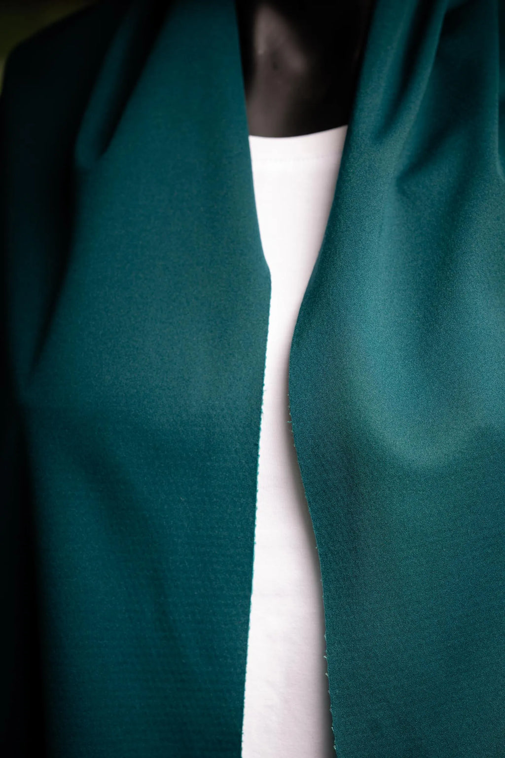 GORE WINDSTOPPER® 3L Softshell Fabric – Sea Green | Windproof Waterproof Breathable | 140cm Wide | (Copy)