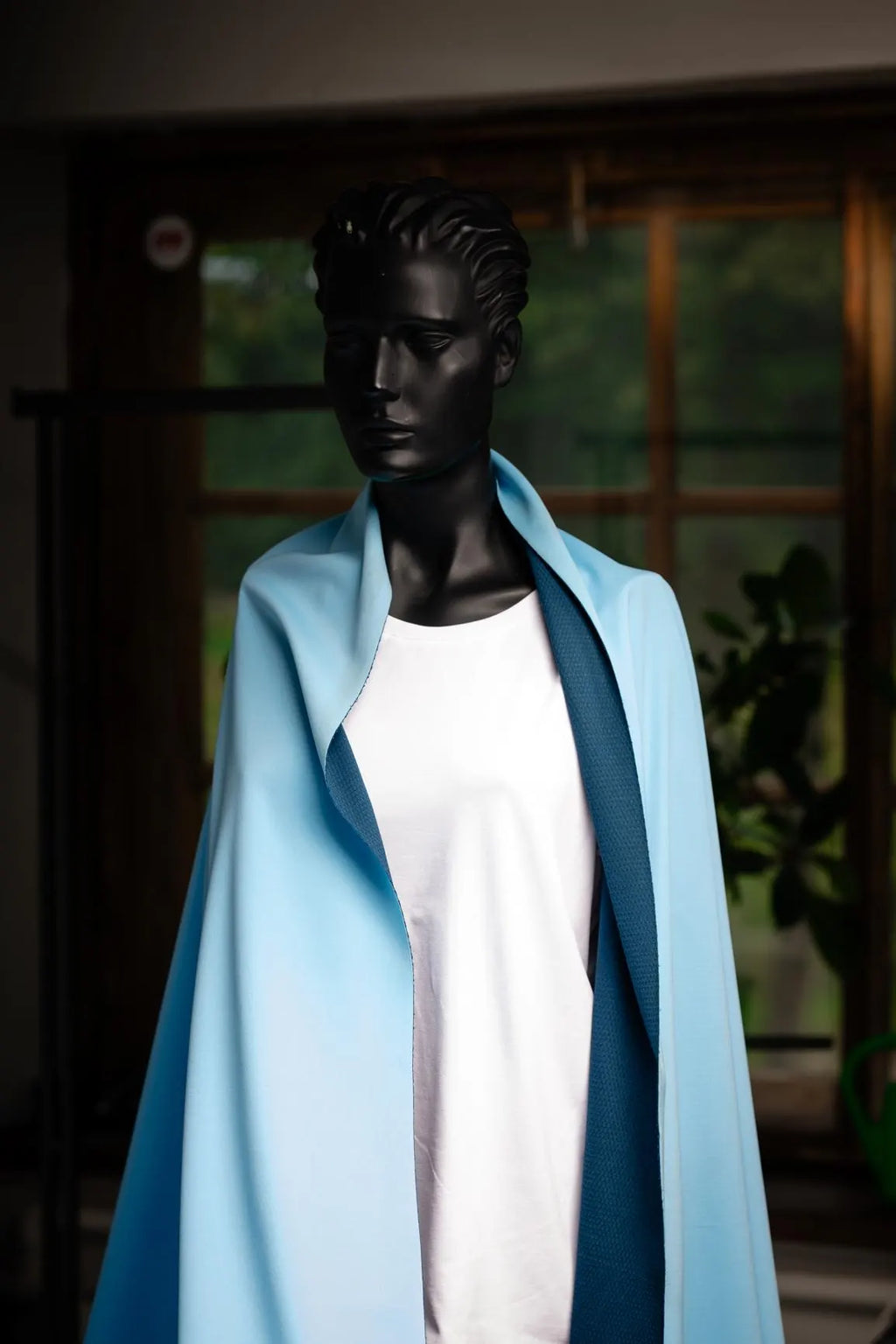 GORE WINDSTOPPER® 3L Softshell Fabric – Light Sky Blue | Windproof Waterproof Breathable | 140cm Wide | (Copy)