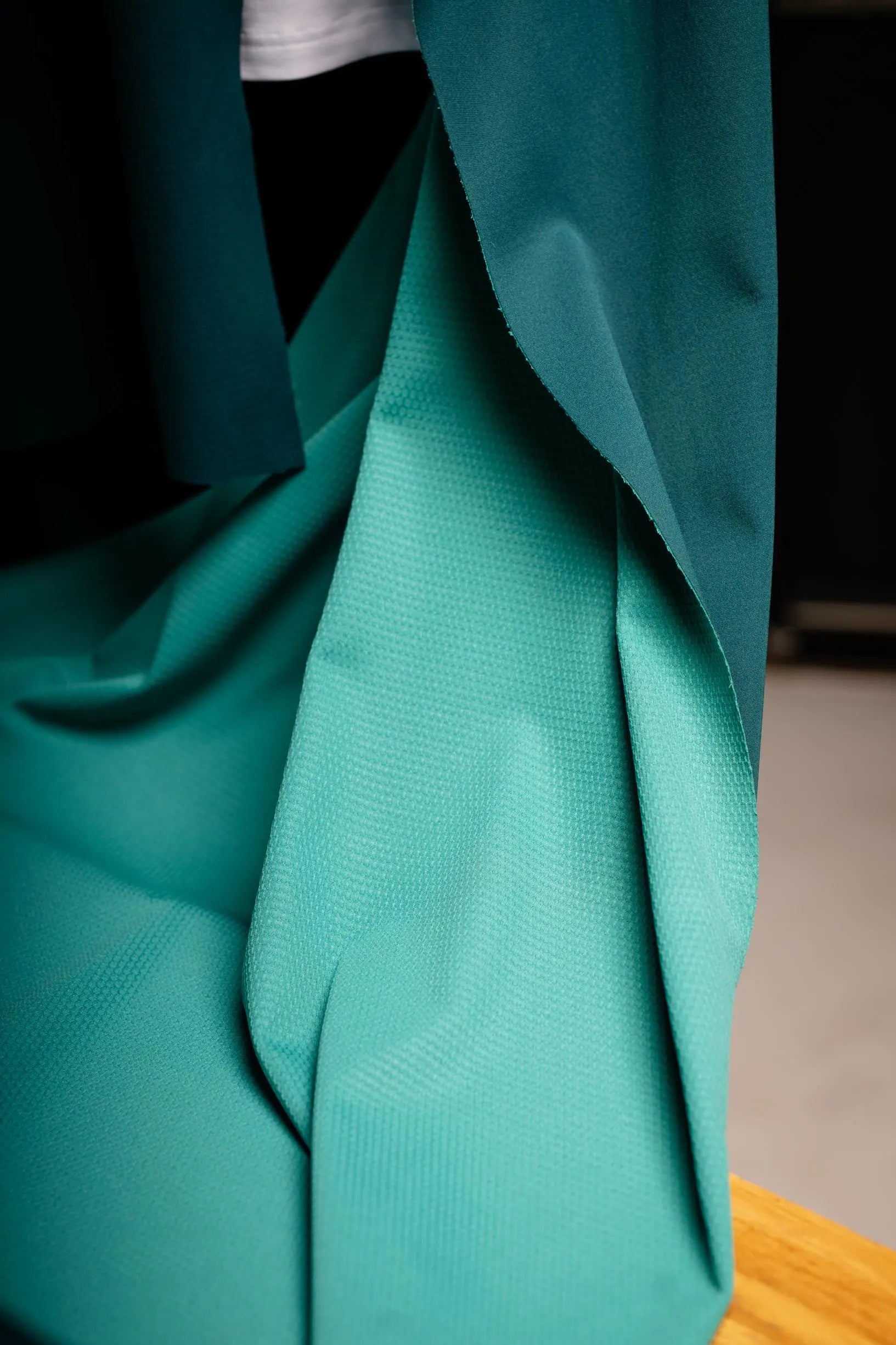 GORE WINDSTOPPER® 3L Softshell Fabric – Sea Green | Windproof Waterproof Breathable | 140cm Wide | (Copy)