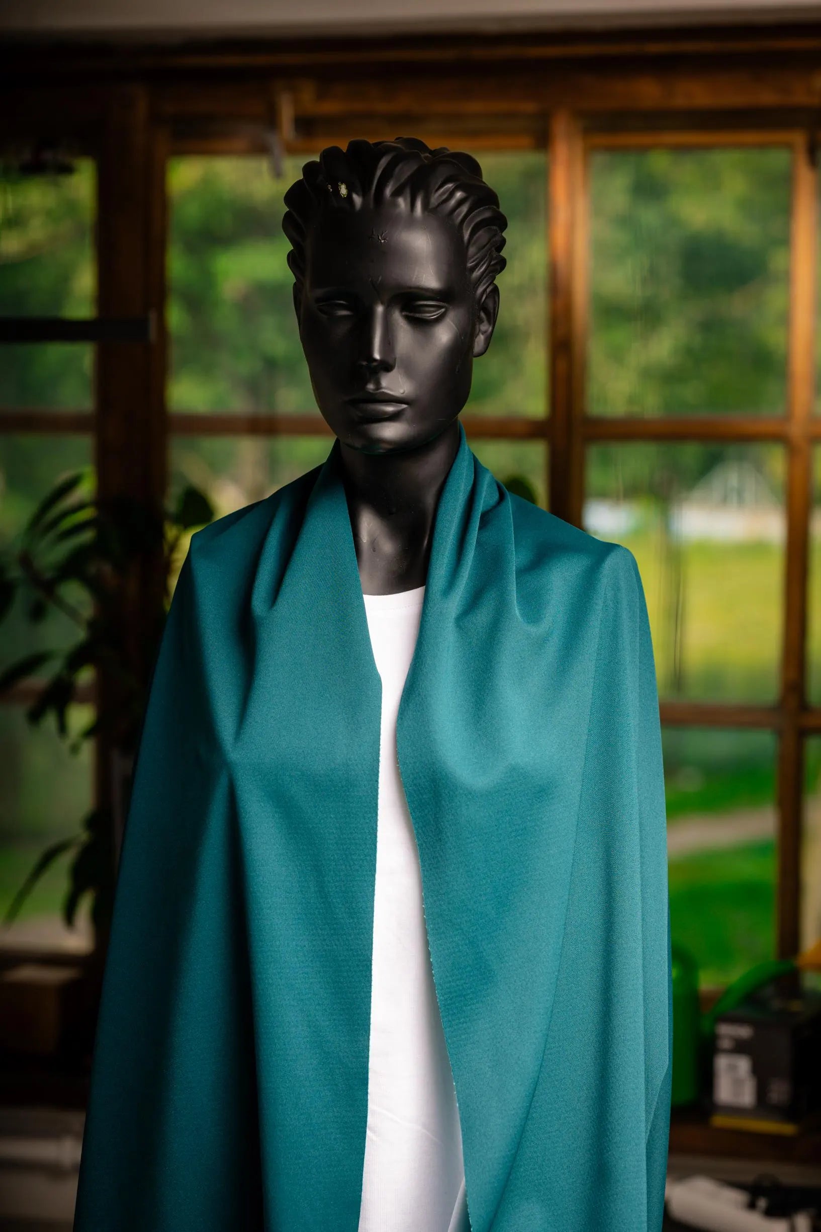 GORE WINDSTOPPER® 3L Softshell Fabric – Sea Green | Windproof Waterproof Breathable | 140cm Wide | (Copy)