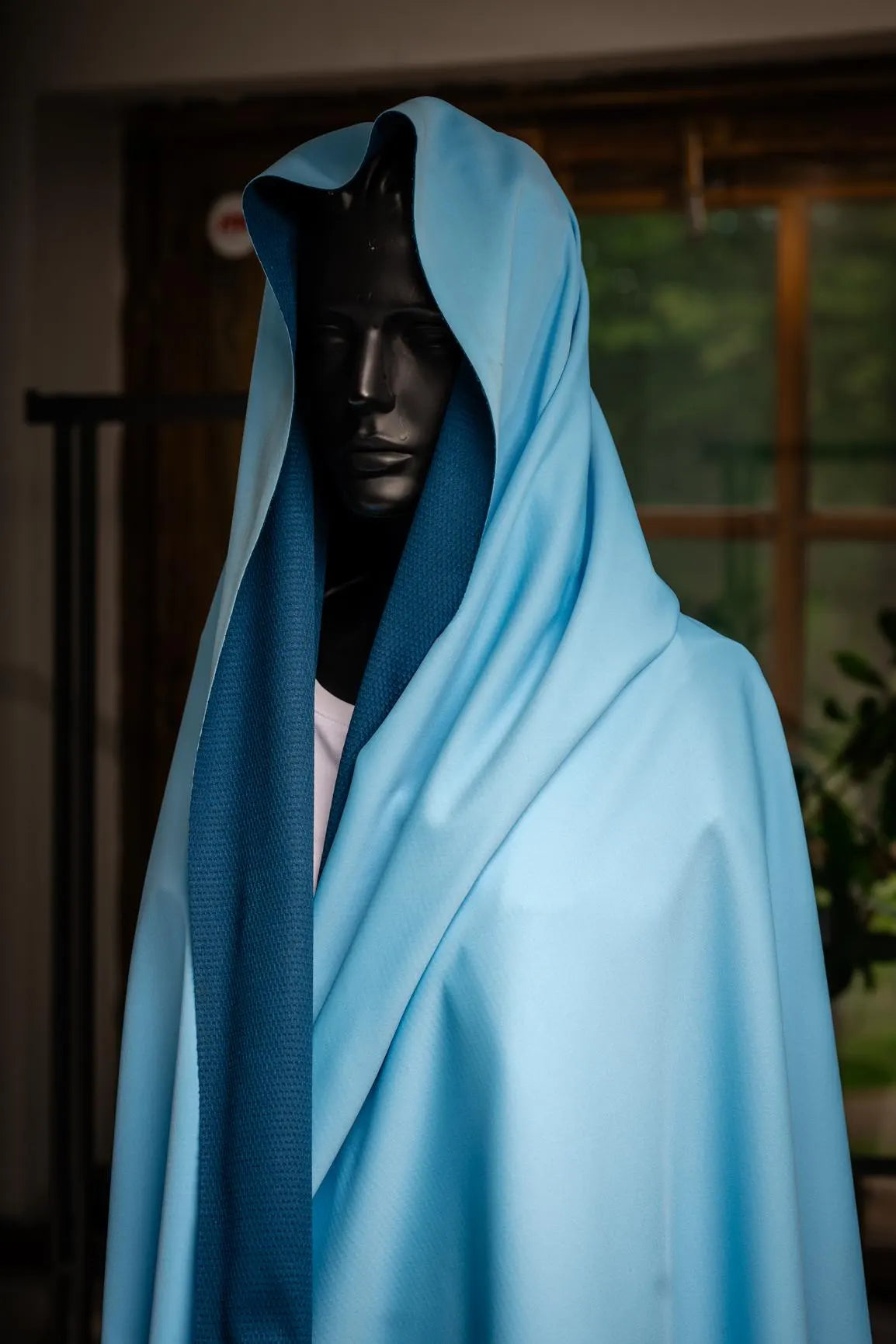 GORE WINDSTOPPER® 3L Softshell Fabric – Light Sky Blue | Windproof Waterproof Breathable | 140cm Wide | (Copy)