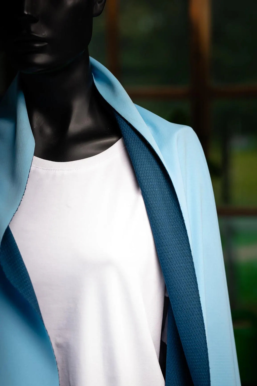 GORE WINDSTOPPER® 3L Softshell Fabric – Light Sky Blue | Windproof Waterproof Breathable | 140cm Wide | (Copy)