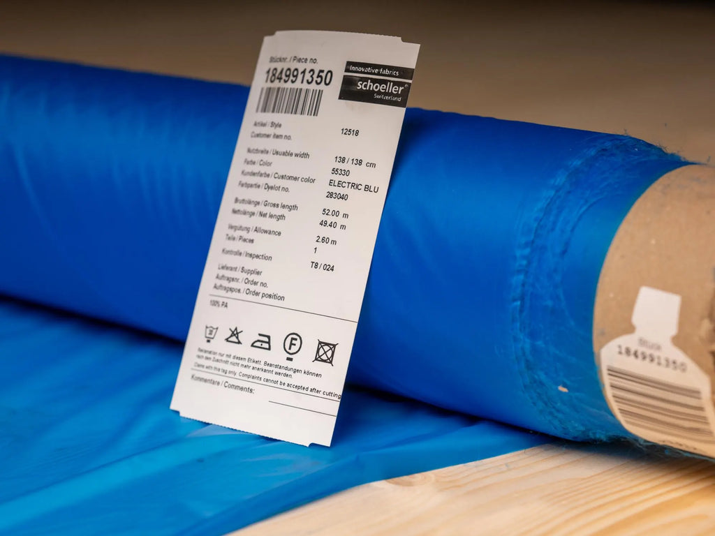Electric Blue Softshell Fabric - Schoeller® Paper-Touch Polyamide