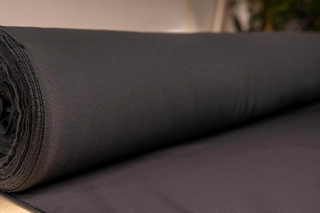 4-Way Stretch Softshell Fabric - 230gsm -Water-Repellent PFC-Free DWR | Nylon + Technical Fleece |