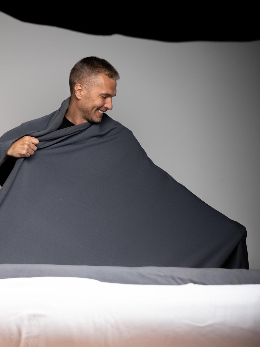 Polartec Power Stretch Pro® – Premium 4-Way Stretch Technical Fleece (Grey, by the Meter)