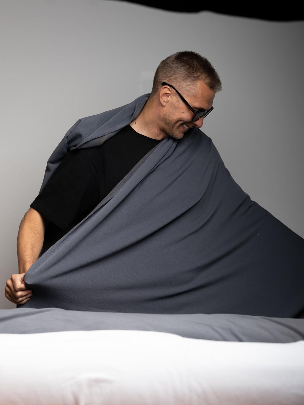 Polartec Power Stretch Pro® – Premium 4-Way Stretch Technical Fleece (Grey, by the Meter)