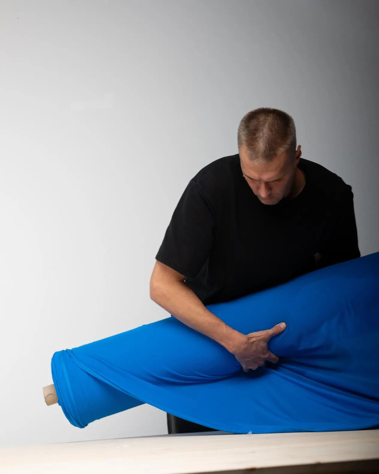 Polartec® Delta™ Cooling Fabric Blue | Lightweight Mesh by the Meter