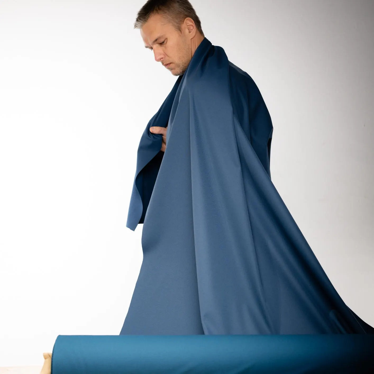 GORE WINDSTOPPER® 3L Softshell Fabric – navy  | Windproof Waterproof Breathable | 140cm Wide | (Copy) (Copy)