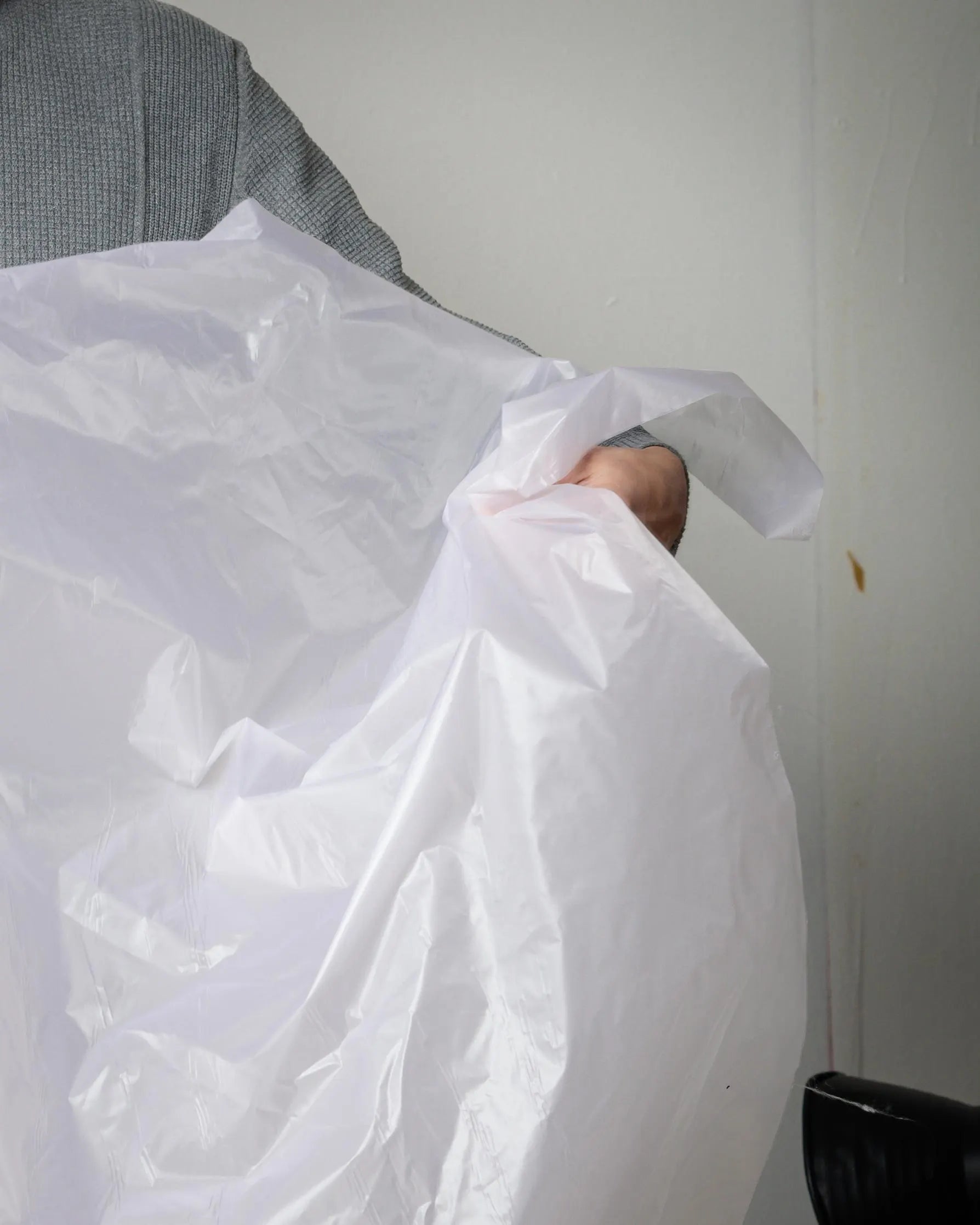 Ultra-Thin White | Schoeller®-Spirit Softshell Facing | Avant-Garde Swiss Technical Fabric