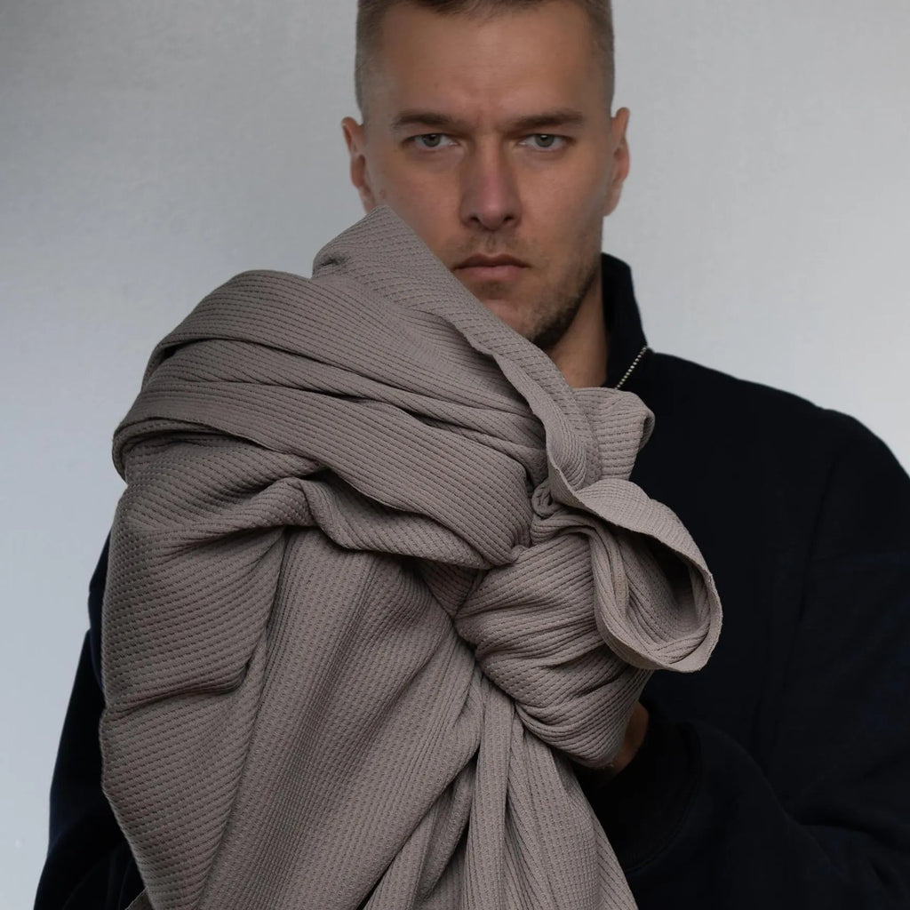 Rare Polartec® Power Dry® Mesh – Taupe / Sand