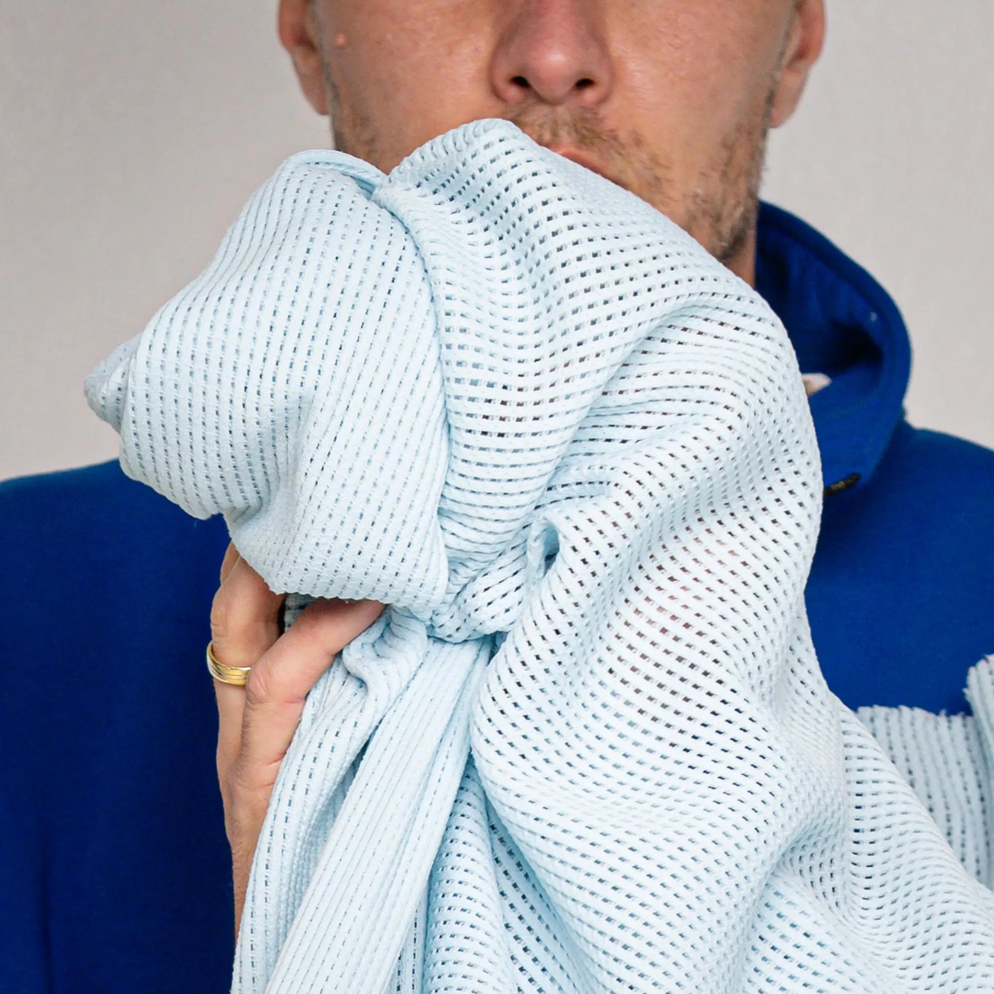 Polartec Power Dry Mesh 156 gsm Insulating Midlayer Fabric Recycled Polyester Technical Knit