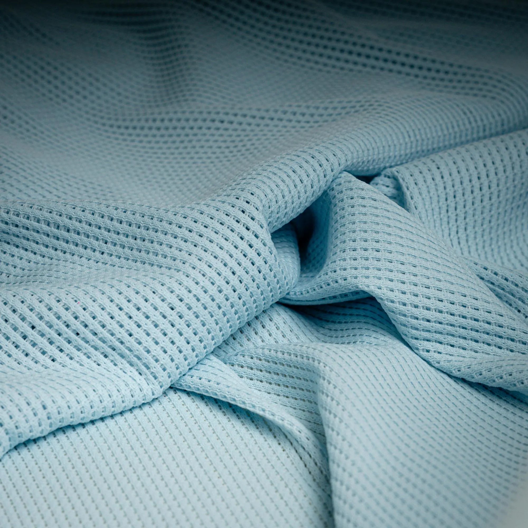 Polartec Power Dry Mesh 156 gsm Insulating Midlayer Fabric Recycled Polyester Technical Knit