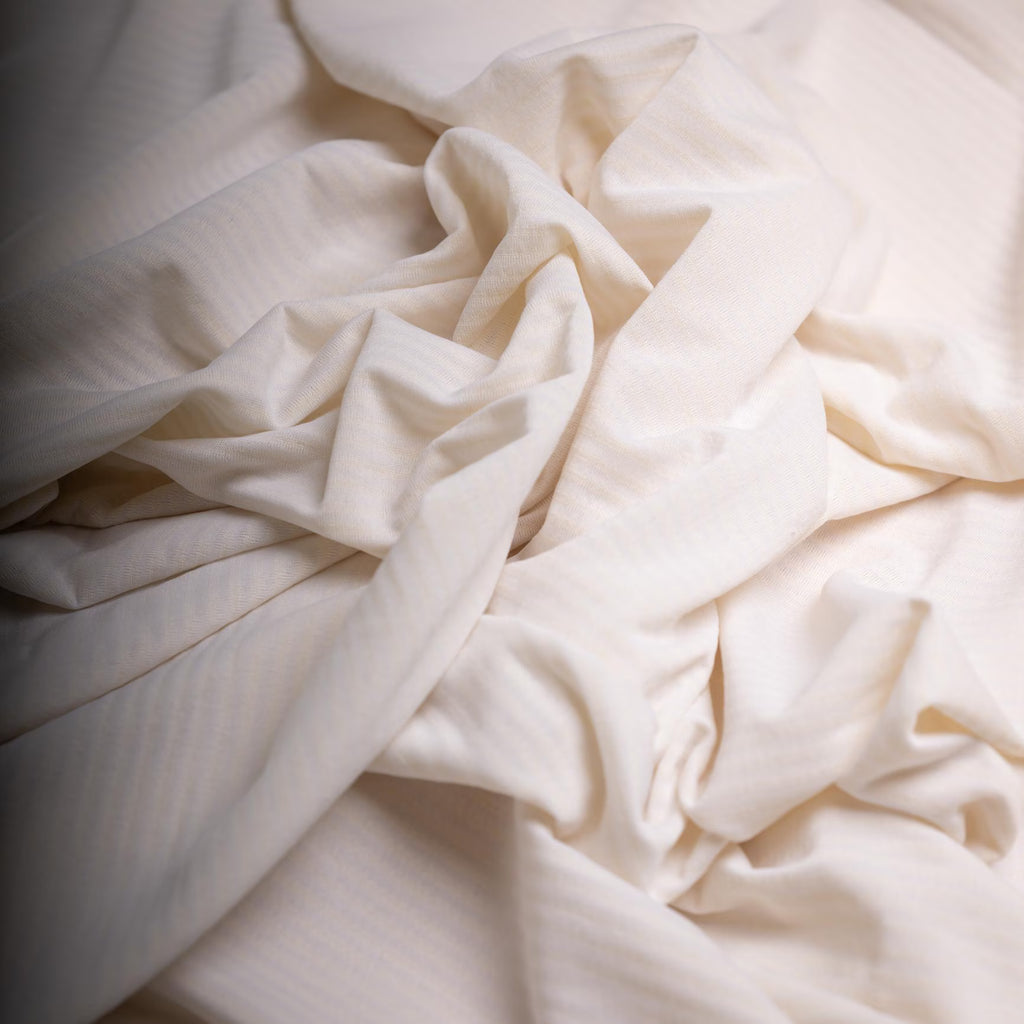 Polartec® Power Wool™ Fabric – Merino Hybrid Performance Knit (Off-White, by the Meter)