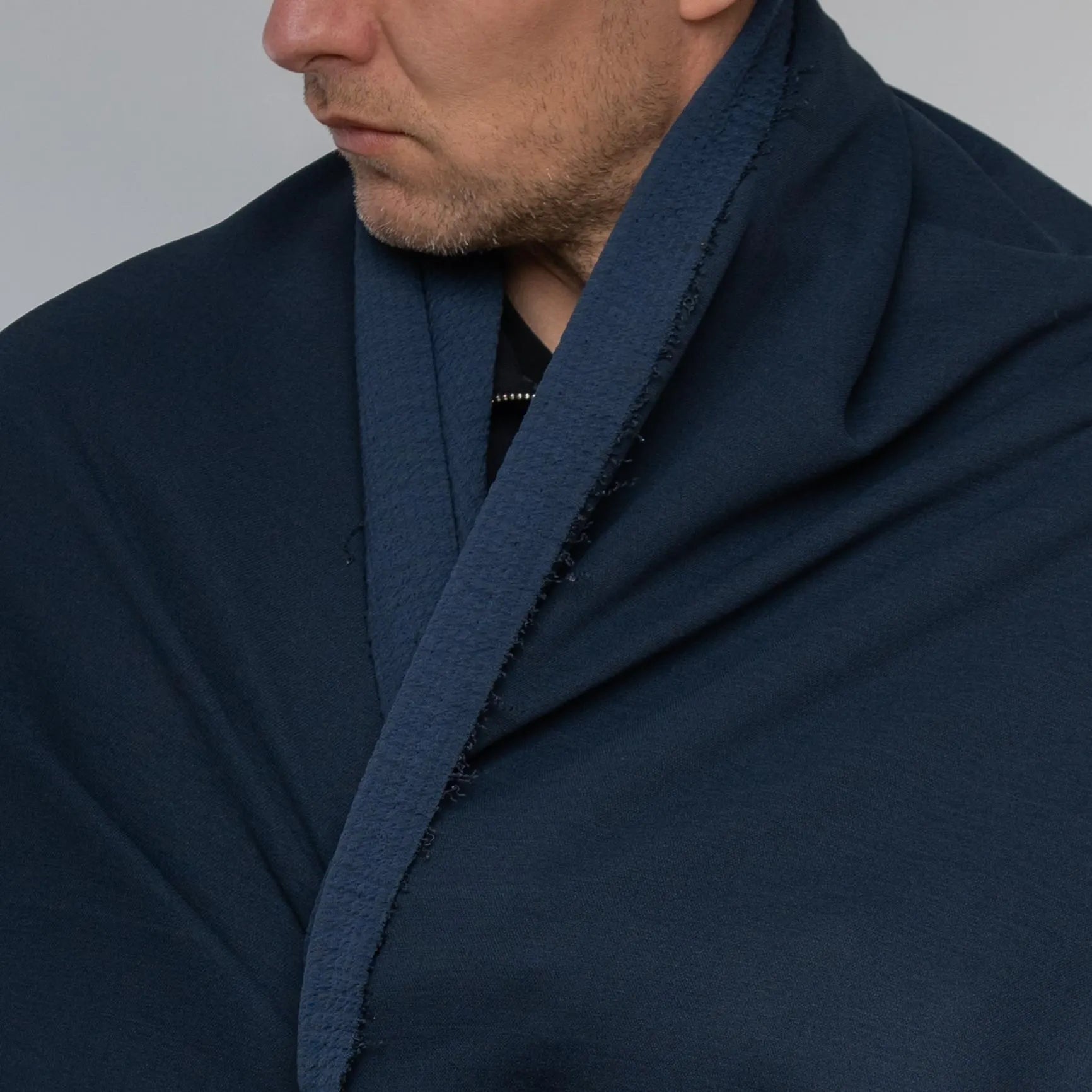 RARE Polartec Power Air™ - NAVY - This Fabric is Unique. Sold by the Meter
