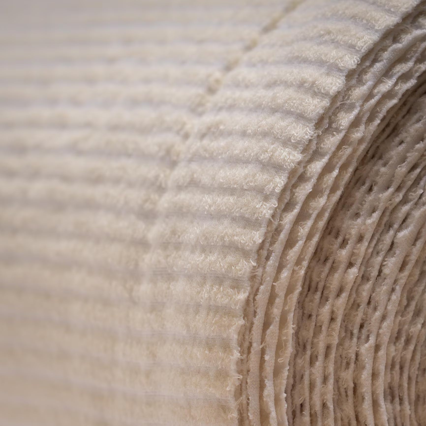 Polartec® Power Wool™ Fabric – Merino Hybrid Performance Knit (Off-White, by the Meter)