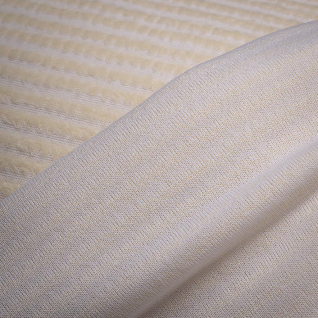 Polartec® Power Wool™ Fabric – Merino Hybrid Performance Knit (Off-White, by the Meter)