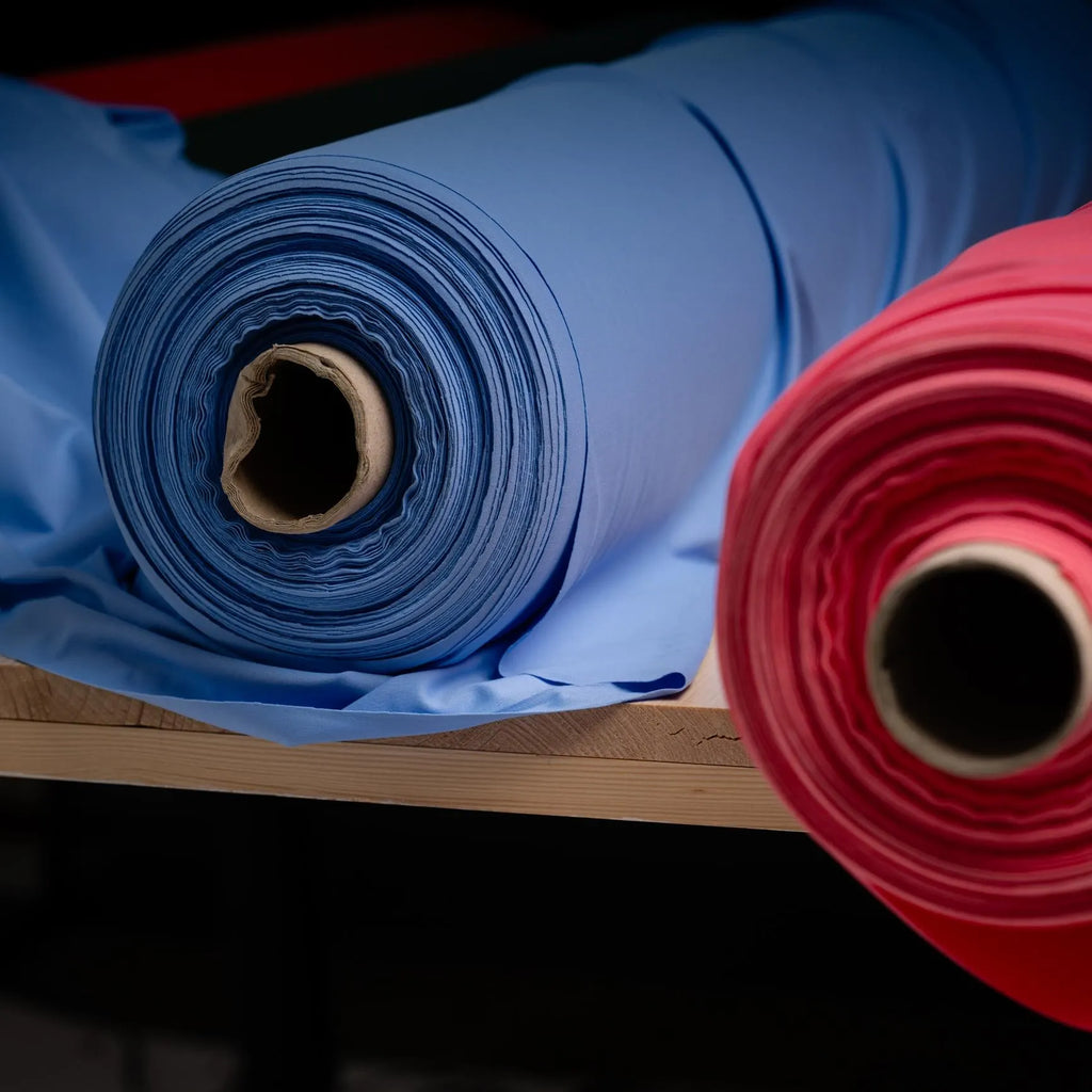 ersey Lomellina NILO – Premium Italian Stretch Fabric (Light Blue / Sky Blue, by the Meter)