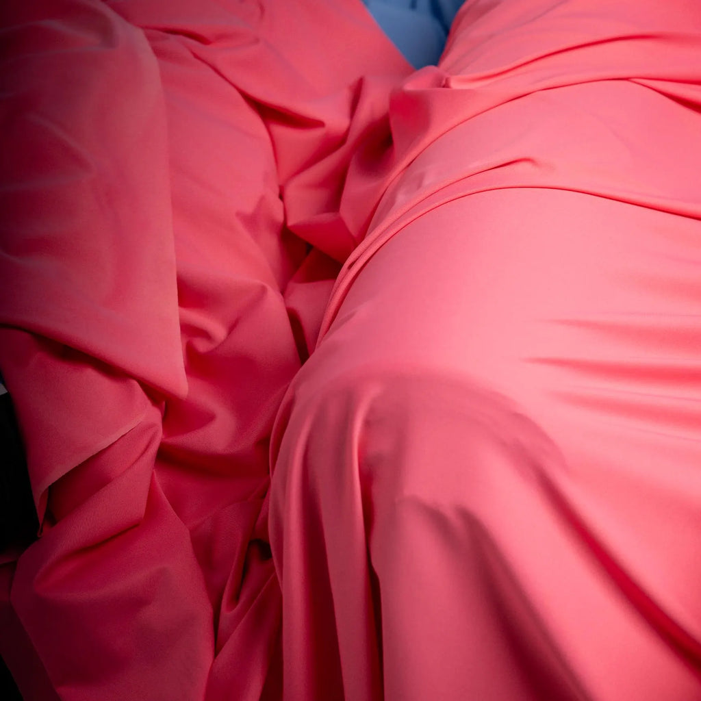 Vibrant Candy Pink Italian Lycra Fabric, Buttery Soft Sport Textile for Yoga Swim