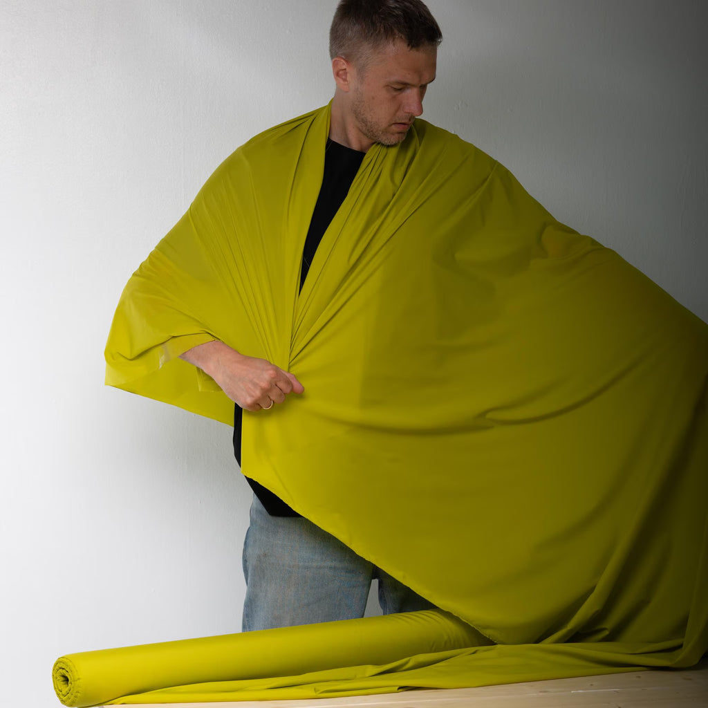 Japanese Technical Nylon Ripstop | 51gsm Lightweight DWR Windshell Fabric