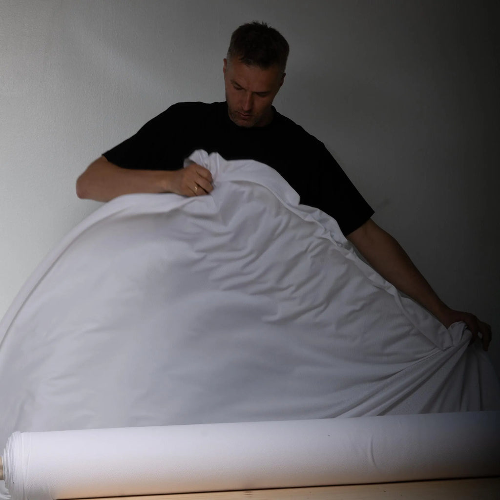 Polartec® Delta™ Cooling Fabric white