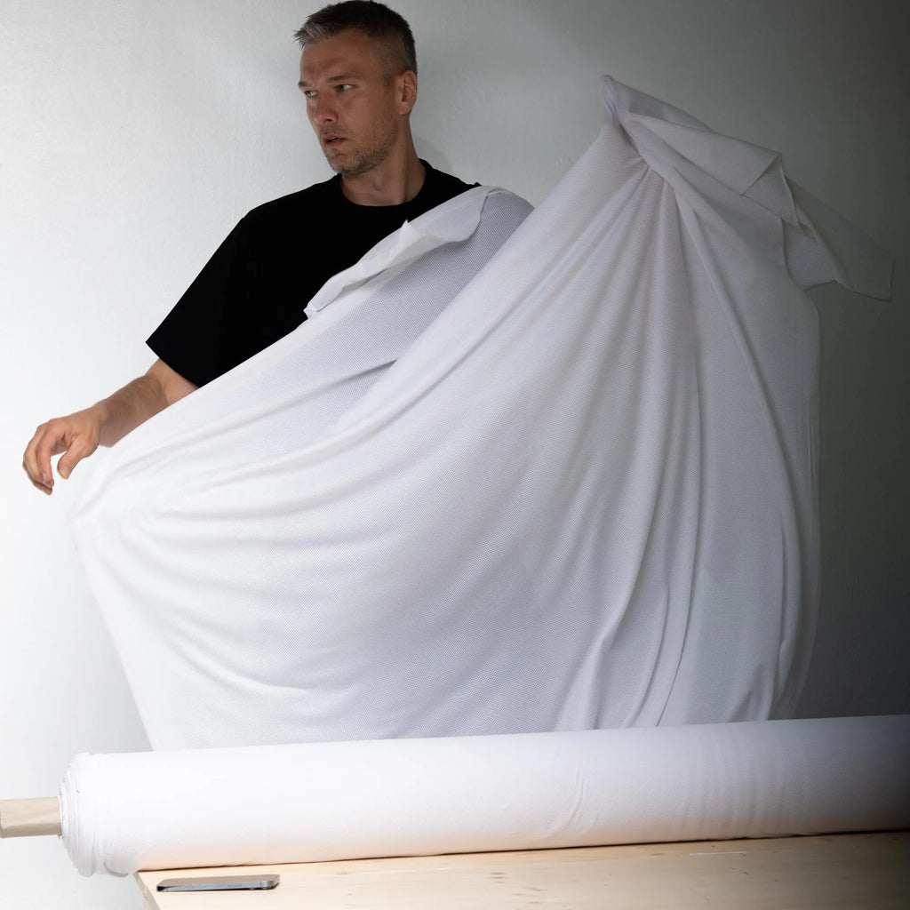 Polartec® Delta™ Cooling Fabric white