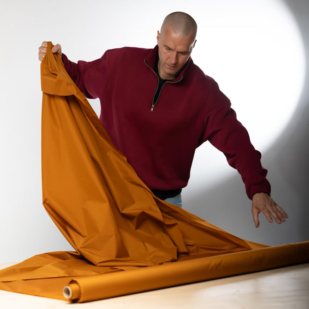 Japanese Technical Nylon Ripstop | 51gsm Lightweight DWR Windshell