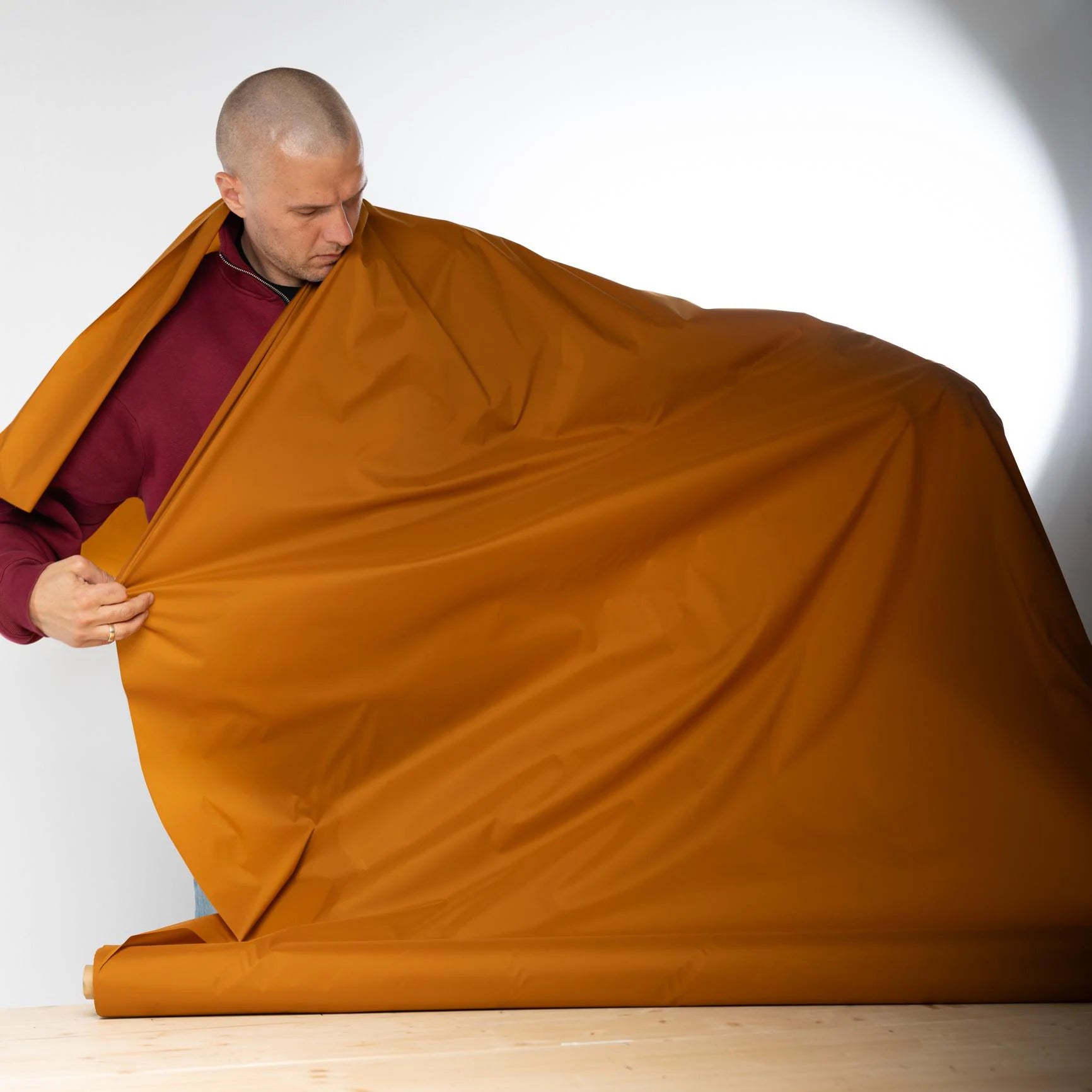Japanese Technical Nylon Ripstop | 51gsm Lightweight DWR Windshell