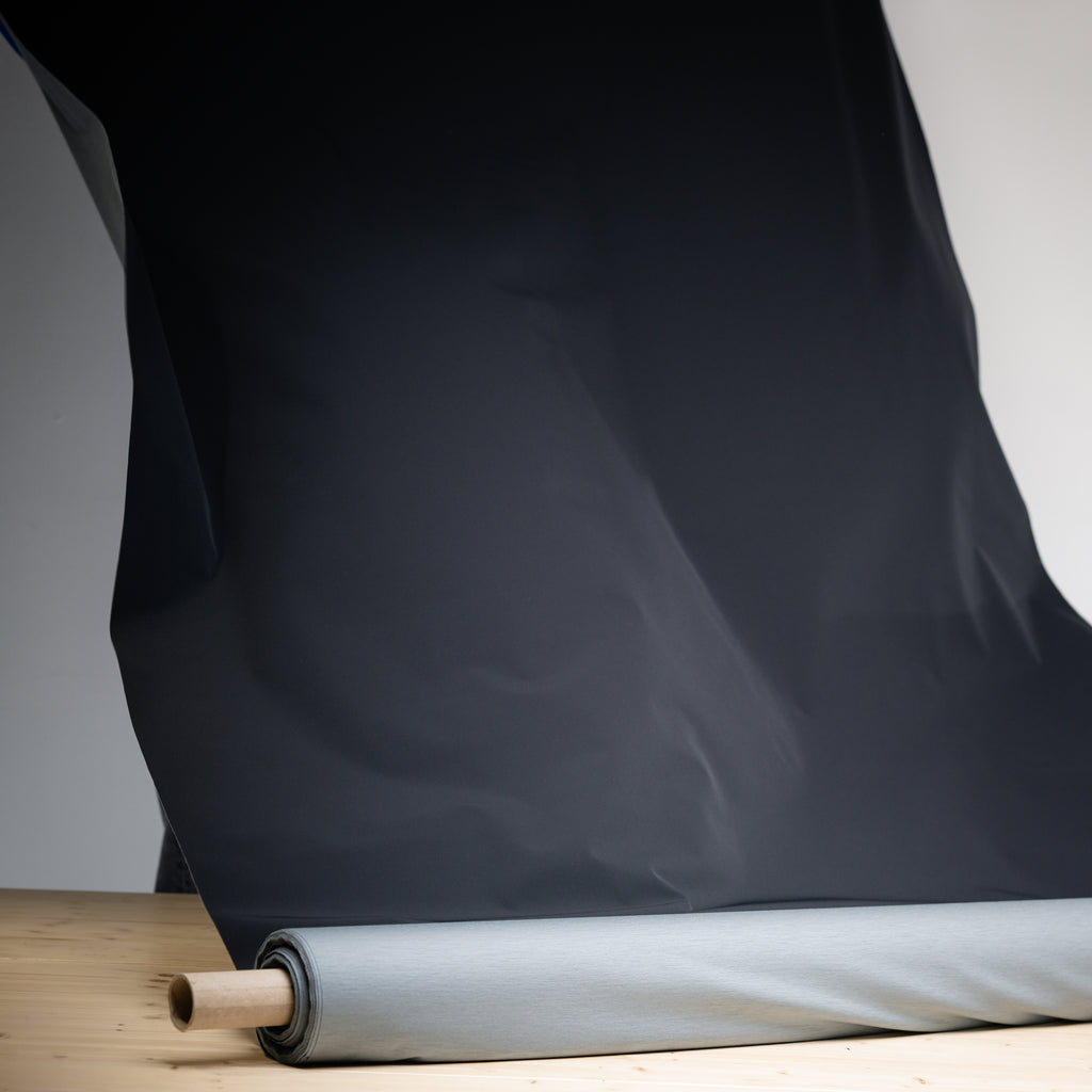 Schoeller Switzerland | naturetec Wool Softshell Fabric - Black